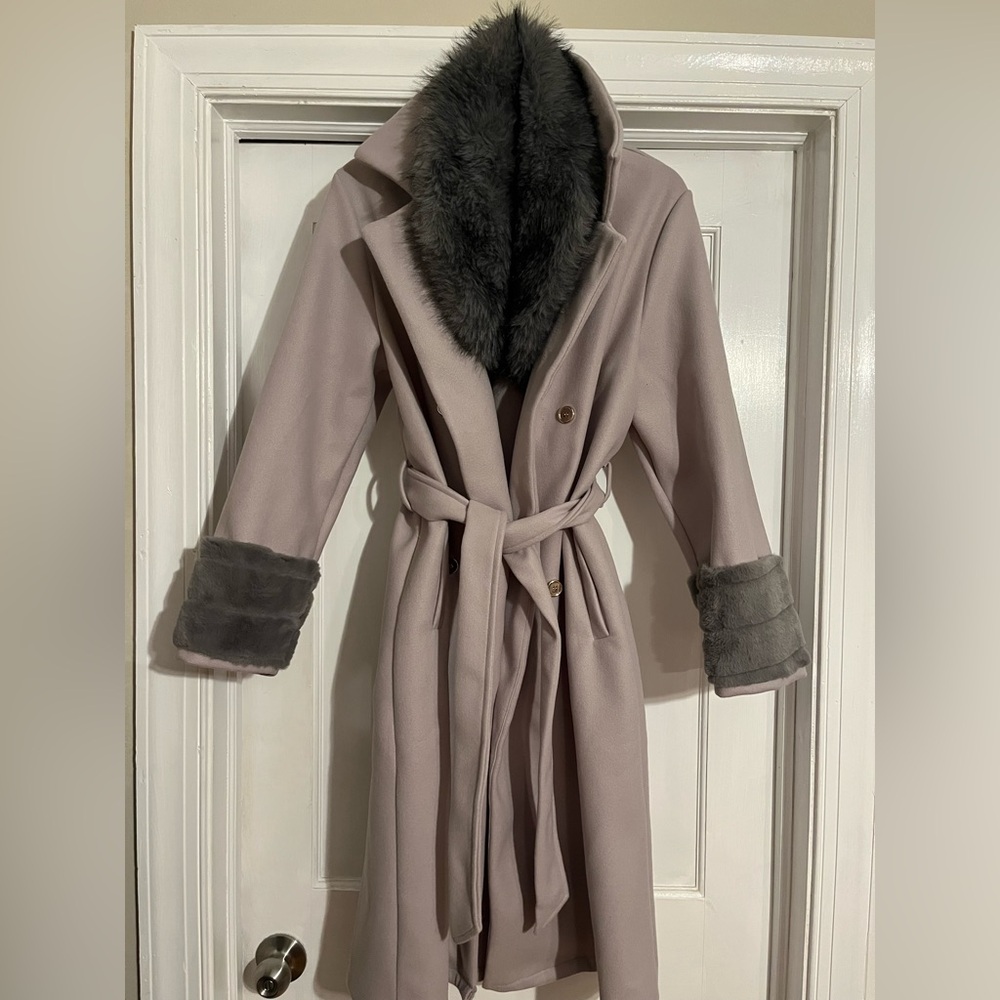 Beautiful faux fur coat